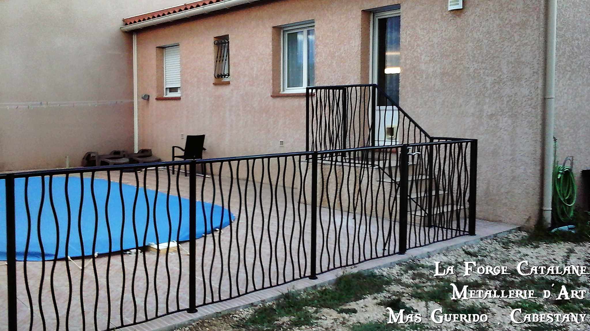 rambarde rampant rampe garde corps effet tordu fer La Forge Catalane (4).jpg